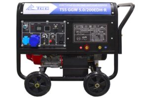 Фото 8 - Инверторный бензиновый сварочный генератор TSS GGW 5.0/200EDH-R (Honda GX390).