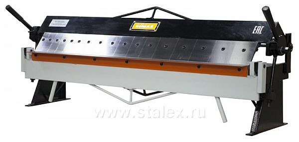 Фото 25 - Станок листогибочный ручной сегментный  STALEX W1.5x1260A.