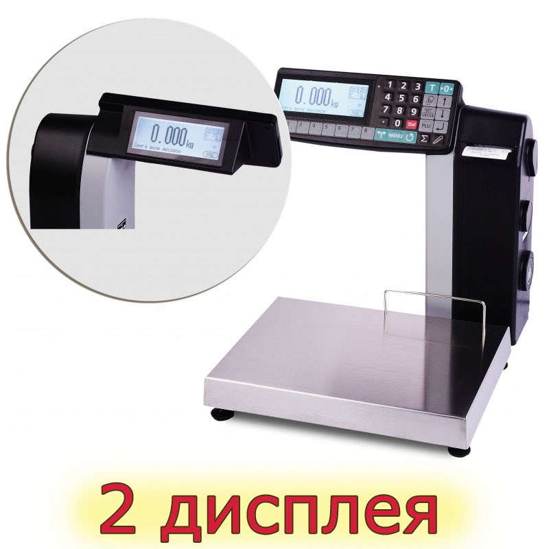 Фото 29 - Весы с печатью этикеток MK-15.2-R2P10-1 (с подмотчиком).