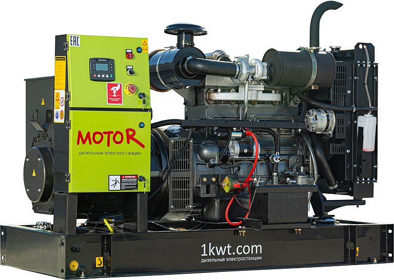 Фото 5 - АД40-Т400 дизельный генератор Motor 40 кВт Открытая на двигателе RICARDO / K4102ZD.