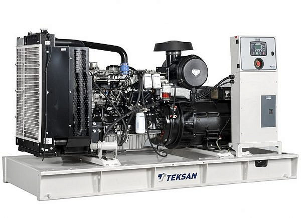 TJ252PE5C дизельный генератор Teksan 181 кВт Открытая на двигателе Perkins / 1206A-E70TTAG2