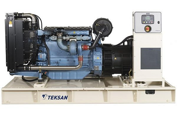 TJ154BD5C дизельный генератор Teksan 112 кВт Открытая на двигателе BAUDOUIN / 6M11G150/5